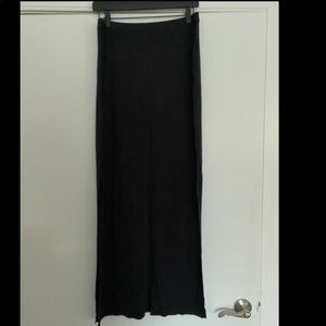 Michael Kors black maxi skirt